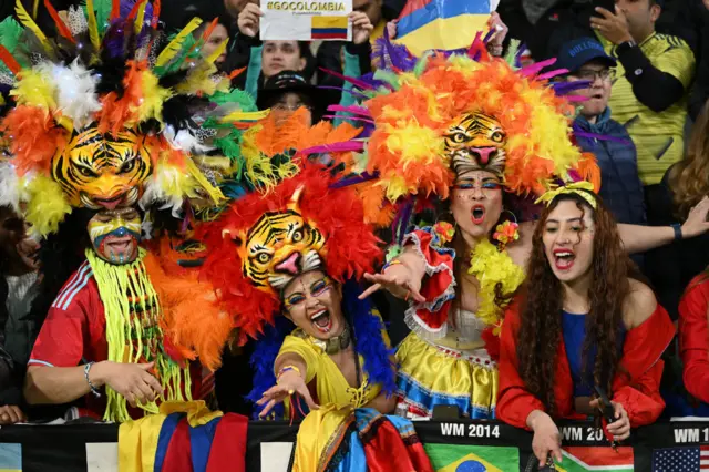 Colombia fans