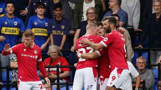 Wrexham celebrate