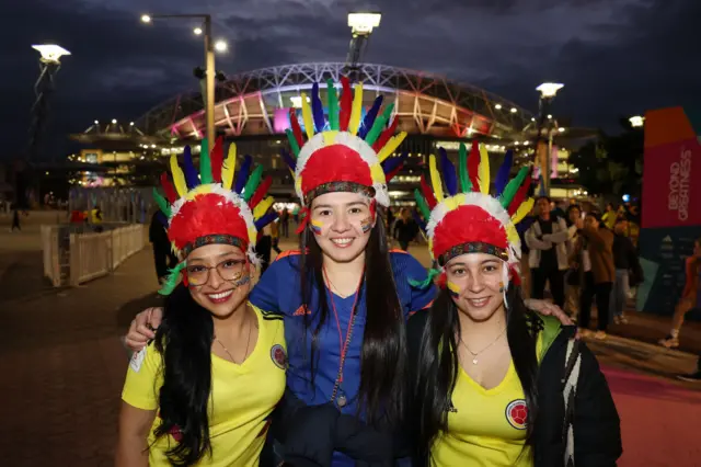 Colombia fans