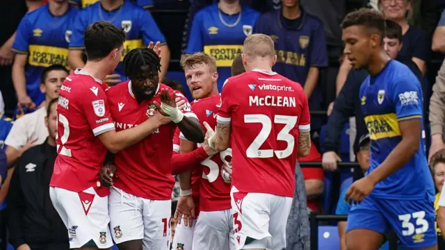 Wrexham celebrate