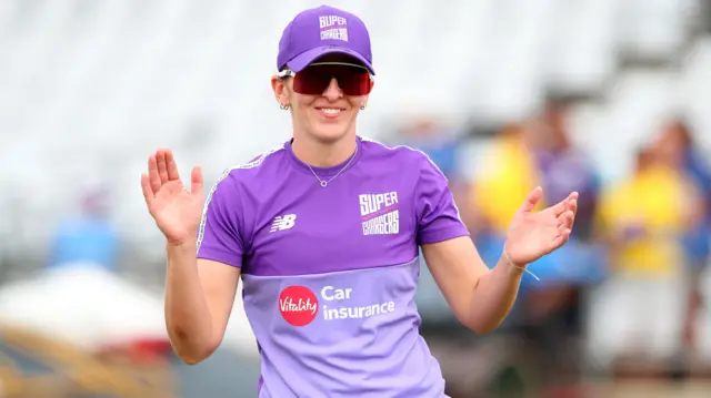 Northern Superchargers bowler Kate Cross