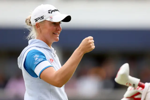 Charley Hull at the Women's Open