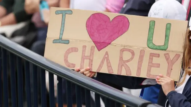 Fans of Charley Hull at the Women's Open