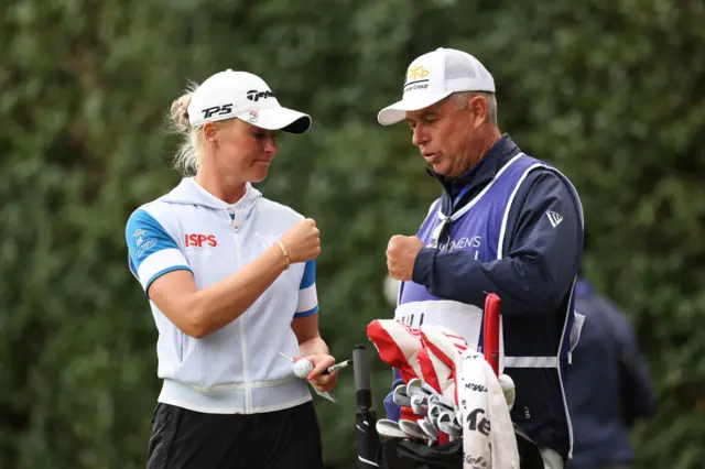 Charley Hull at the Women's Open