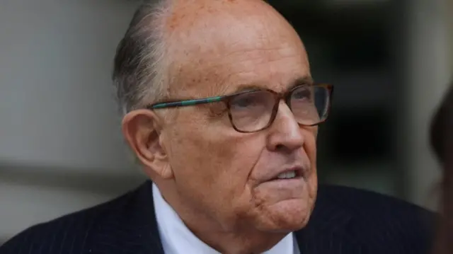 Former New York City Mayor Rudy Giuliani