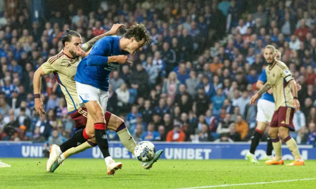 HT: Servette 1-0 Rangers (agg 2-2)