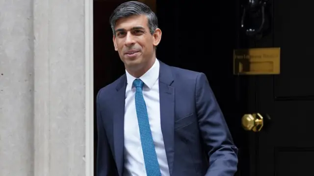 Sunak exits Downing Street