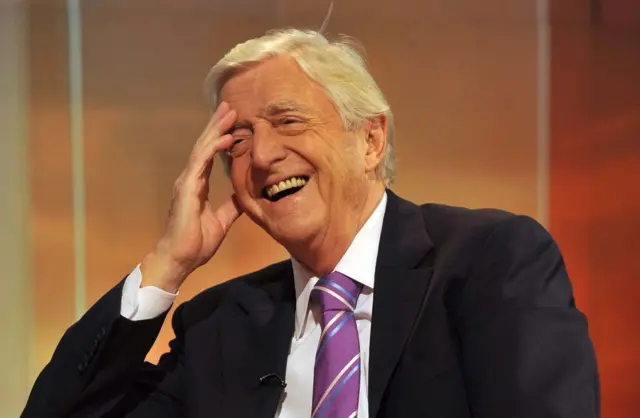 Michael Parkinson in 2008