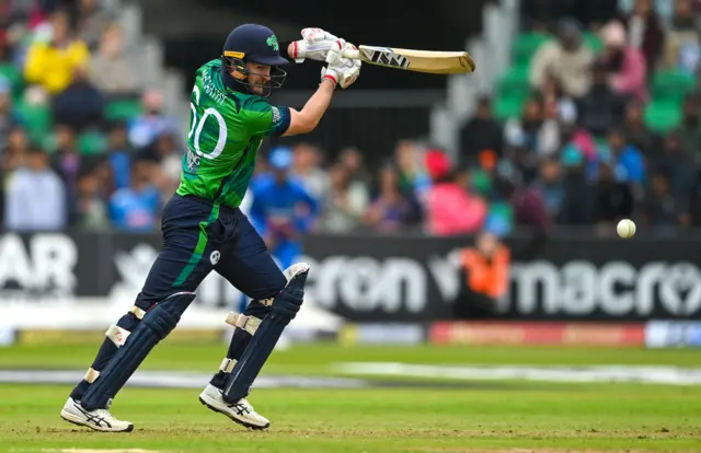 Ireland batter Barry McCarthy