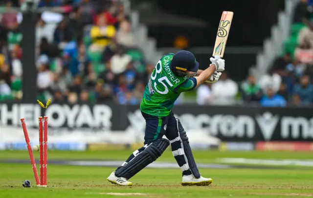 Ireland batsman Curtis Campher