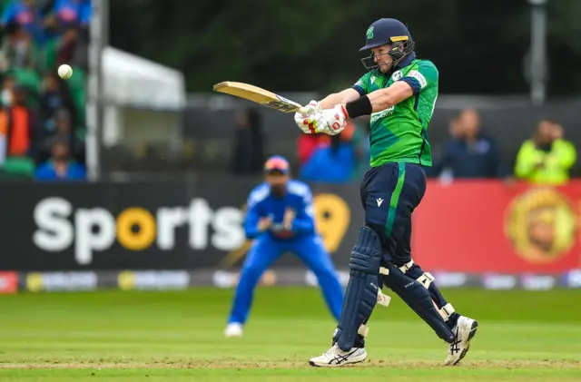 Ireland batter Barry McCarthy