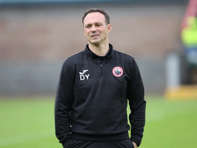 Darren Young before kick-off