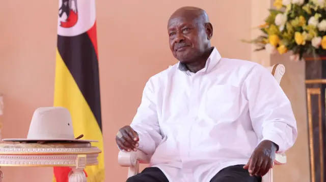 Ugandan President Yoweri Museveni