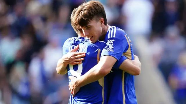 Leicester celebrate