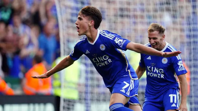 Leicester celebrate