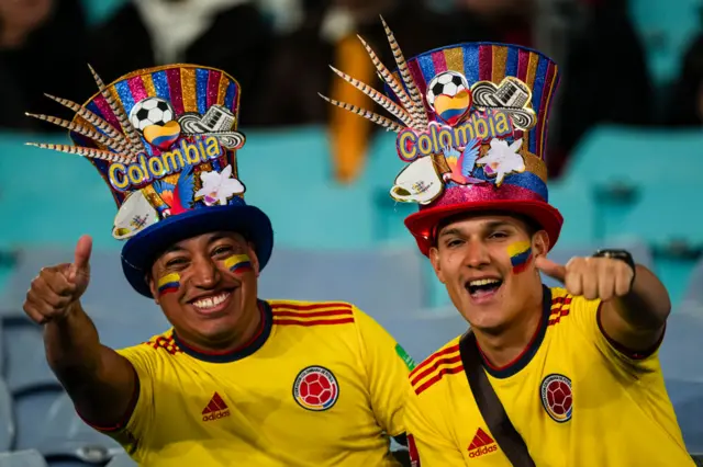 Colombia fans