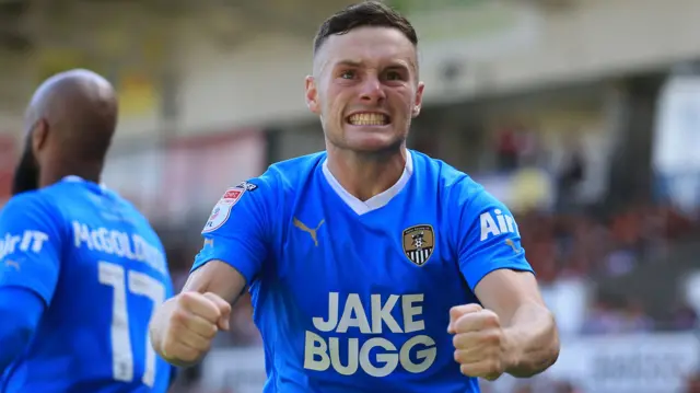 Notts County celebrate