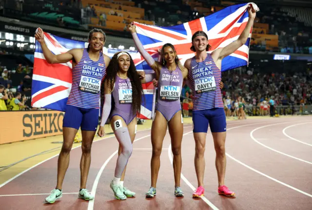 GB celebrate their silver