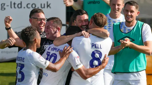 Wimbledon celebrate