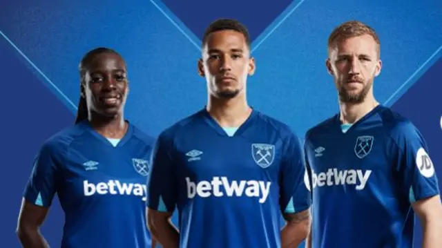 West Ham third kit