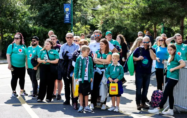 Ireland fans