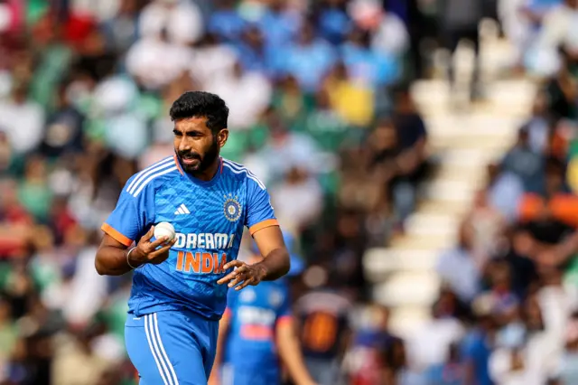 India's Jasprit Bumrah