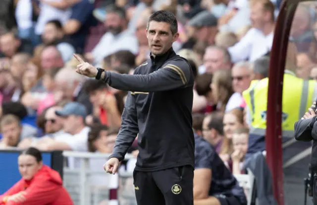 Partick Thistle manager Kris Doolan