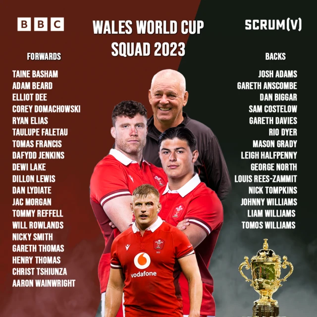 Wales World Cup squad in full