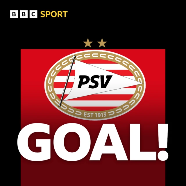 PSV Eindhoven goal graphic
