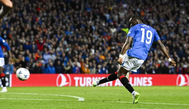FT: Rangers 2-2 PSV Eindhoven