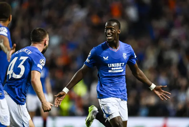 FT: Rangers 2-2 PSV Eindhoven