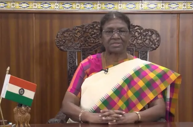 Indian President Draupadi Murmu