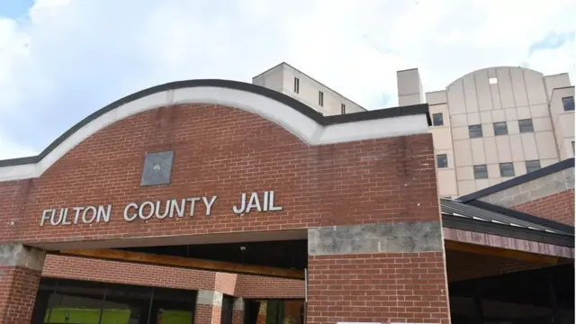 Fulton County Jail building in Atlanta, Georgia