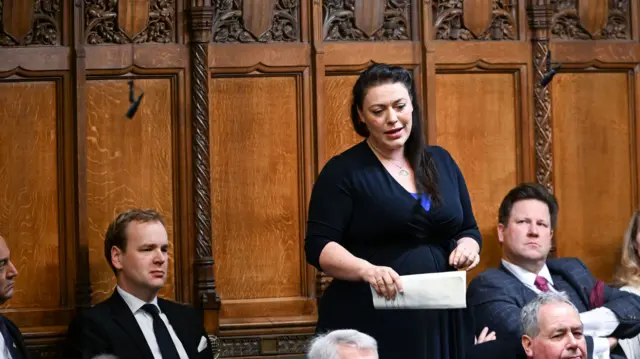 Alicia Kearns addressing the House of Commons