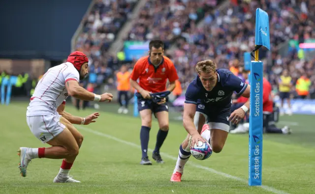 Van der Merwe scores in the corner