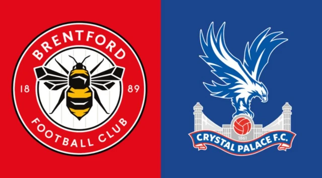 Brentford Palace crests side by side.