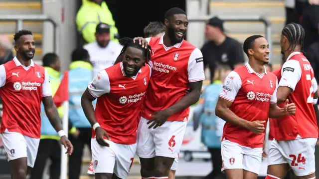 Rotherham celebrate