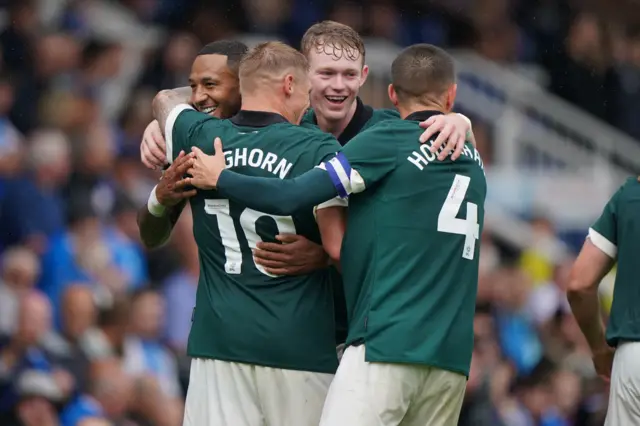 Martyn Waghorn celebration for Derby County