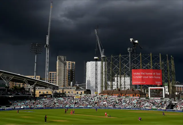 Clouds over The Oval