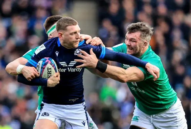 Finn Russell and Peter O'Mahony