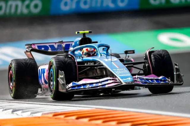 Pierre Gasly at the Dutch GP.