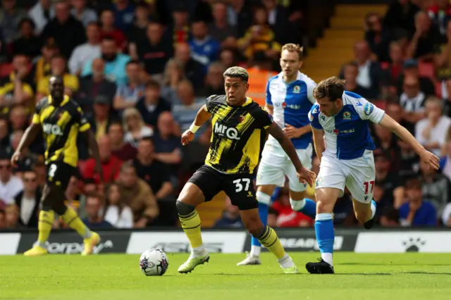 Watford v Blackburn goalless at the break