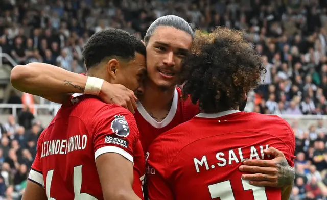 Liverpool celebrate