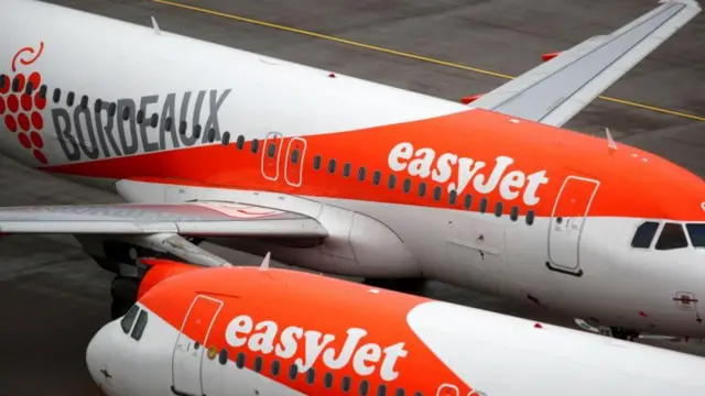 EasyJet aircraft - 20 July 2023