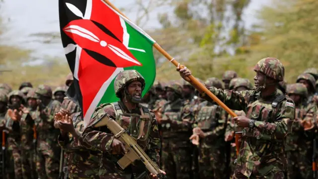 Members of Kenya Defence Forces (KDF)