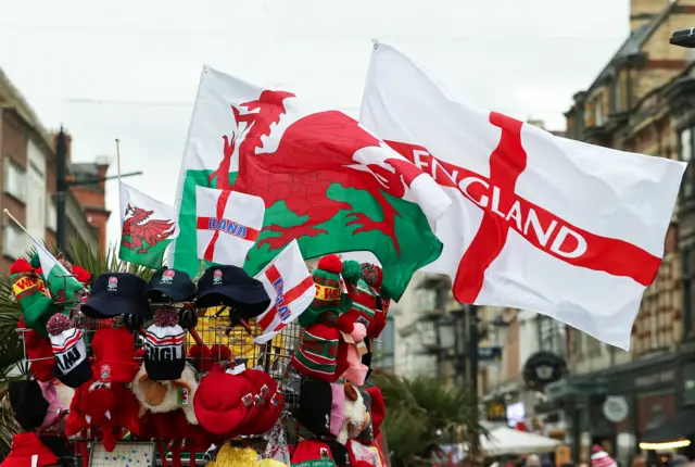 Wales v England merchandise