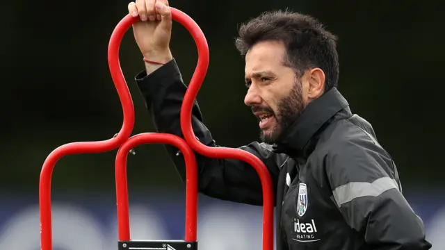 West Brom boss Carlos Corberan