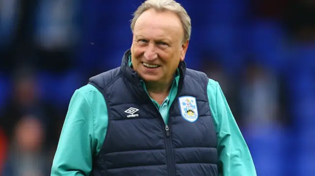 Huddersfield Town boss Neil Warnock