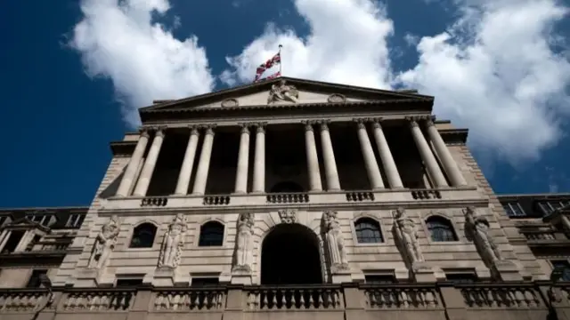 A view of the Bank of England