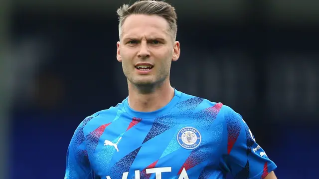 Stockport County forward Nick Powell